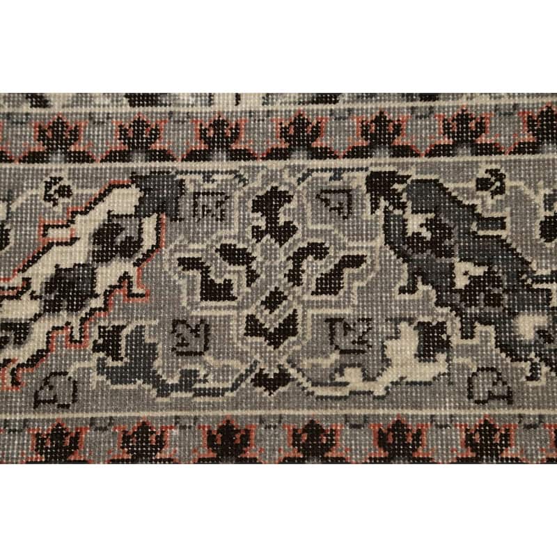 Geometric Traditional Turkish Ziegler Wool Area Rug Office Carpet - 6'6" x 9'9"