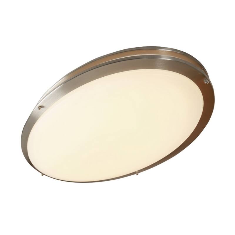 32 in oval LED ceiling light Black 42W