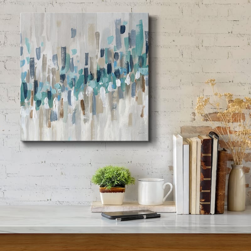 Staccato Blue II-Premium Gallery Wrapped Canvas - Ready to Hang