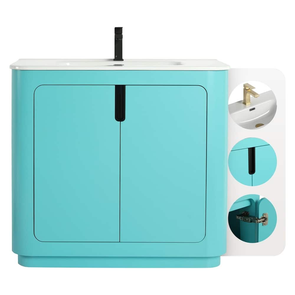 Fine Fixtures Shireplace Bathroom Vanity with Sink