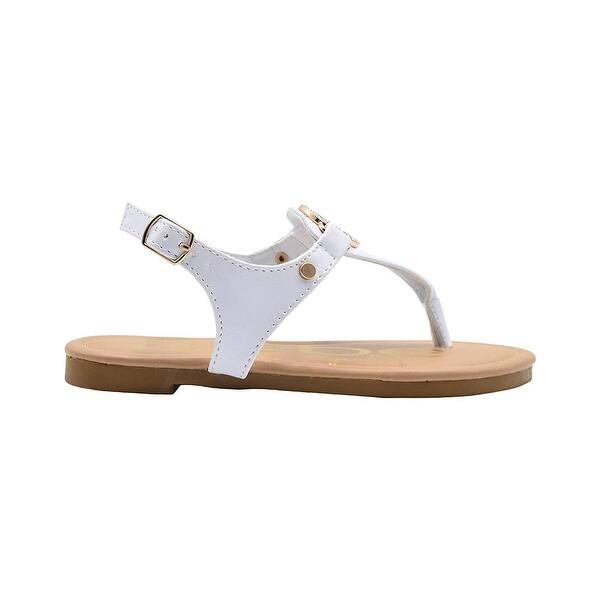 Bebe Girls Fashion Sandals Slingback T Strap Thong Summer Flat Shoes Overstock 30363350 Black 1 M Us Little Kid Make sure to snag a new pair of brown leather slides and flat black. bebe