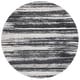 preview thumbnail 42 of 47, SAFAVIEH Retro Gertjedine Modern Abstract Distressed Rug 6' Round - Dark Grey/Light Grey