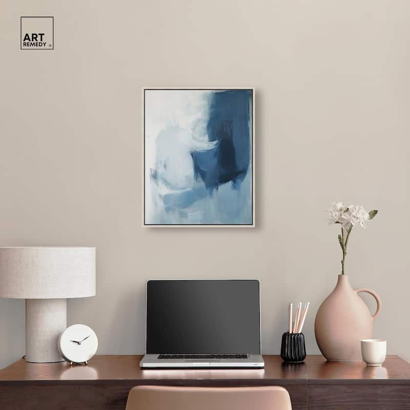 Glacial Reflections II Canvas by Art Remedy