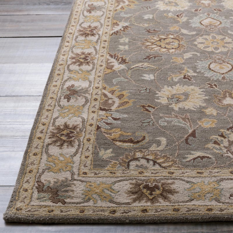 Livabliss Caesar Updated Traditional Border Area Rug.