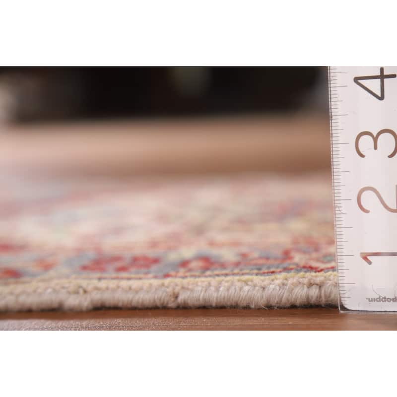 Geometric Heriz Serapi Oriental Rug Hand-Knotted Wool Carpet - 2'0"x 3'0"
