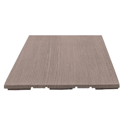 1.6 Sq Ft Pine Wood Wall Panels Peel & Stick Wooden Planks Grey