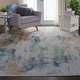 preview thumbnail 2 of 33, Nourison Global Vintage Textured Abstract Area Rug