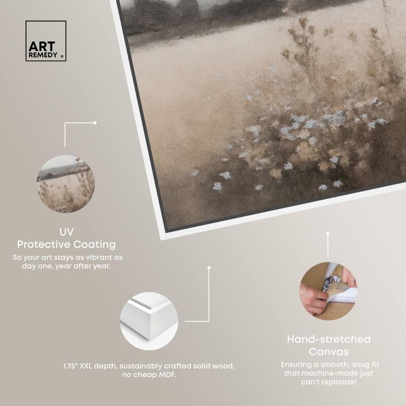 Distant Grove Canvas by Art Remedy