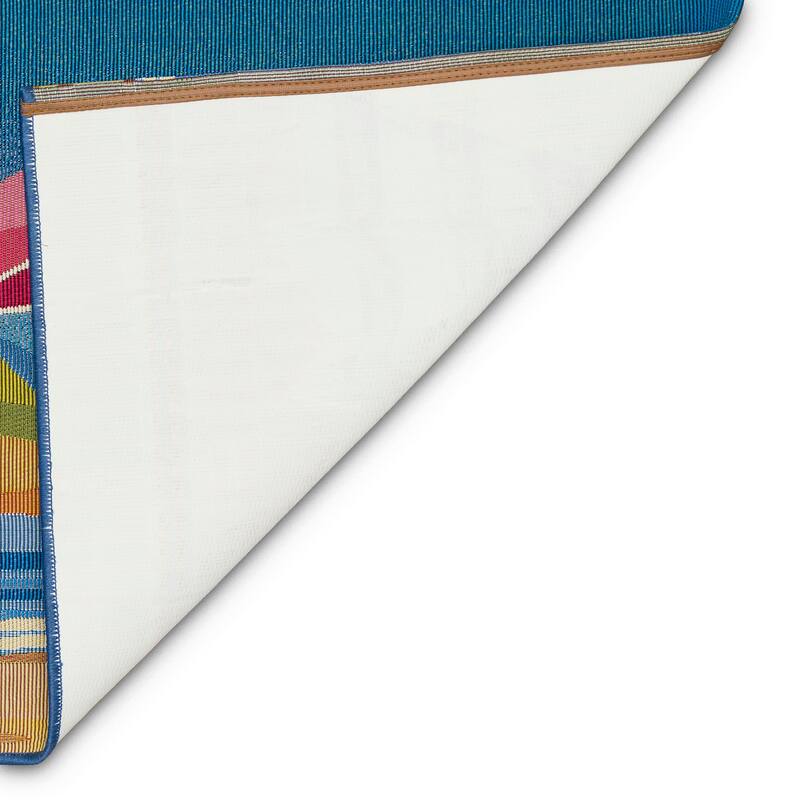 Liora Manne Esencia Beach Umbrella Indoor/Outdoor Mat