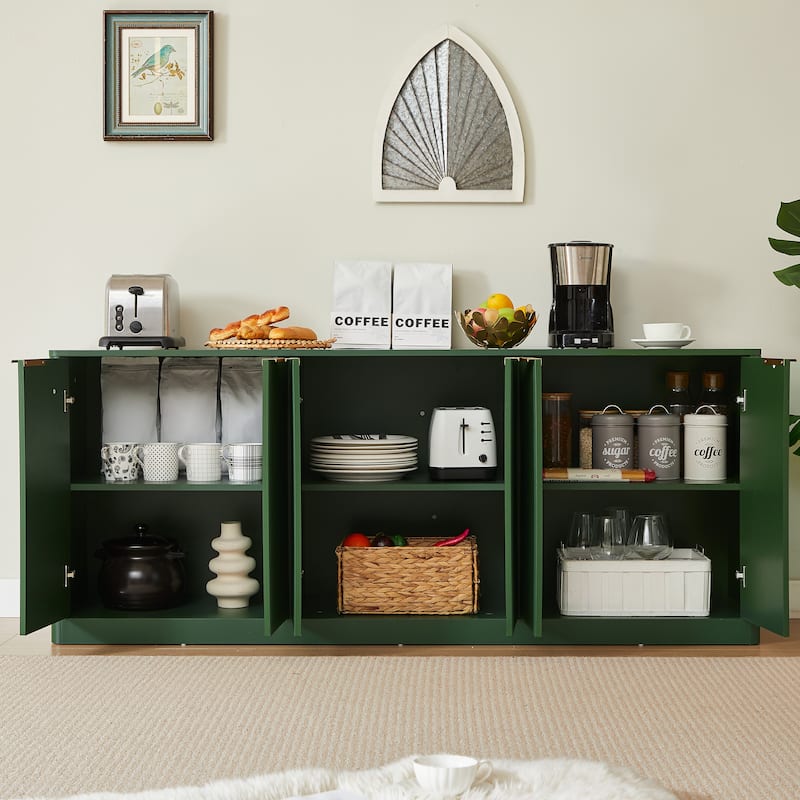 modern wavy sideboard - Green