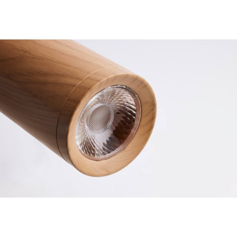 Century 12 Watt 16" LED Pendant Ash Wood Finish - Ash Wood