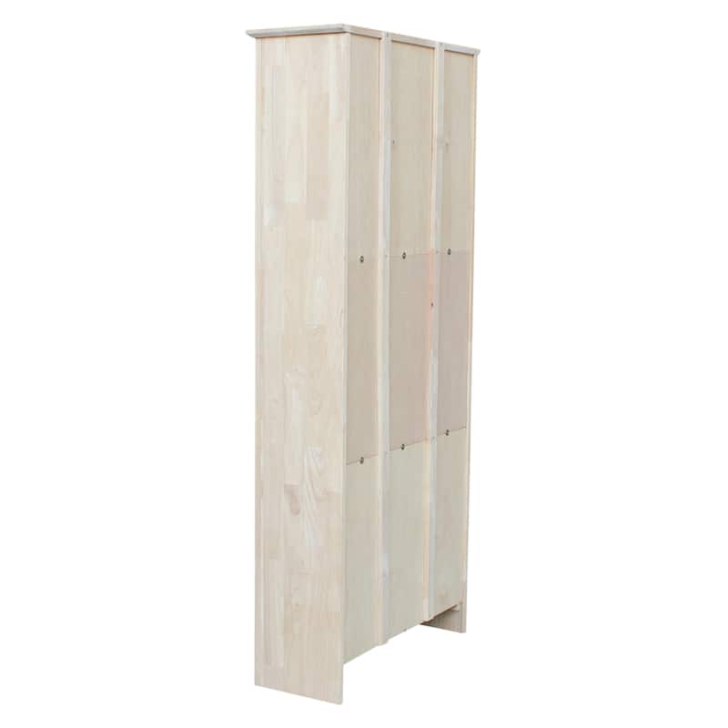 International Concepts Solid Wood Shaker Bookcase