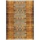 Liora Manne Marina Tribal Stripe Indoor/Outdoor Rug - 7'10" x 9'10" - Gold