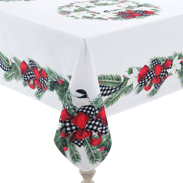 Christmas Trimmings Tablecloth - 70x144