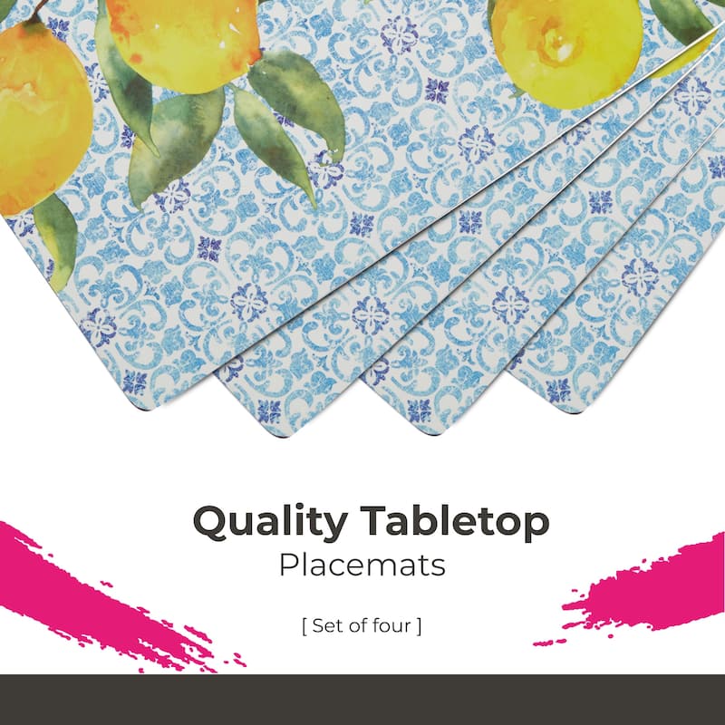 Portmeirion Amalfi Lemons Placemats, Set of 4