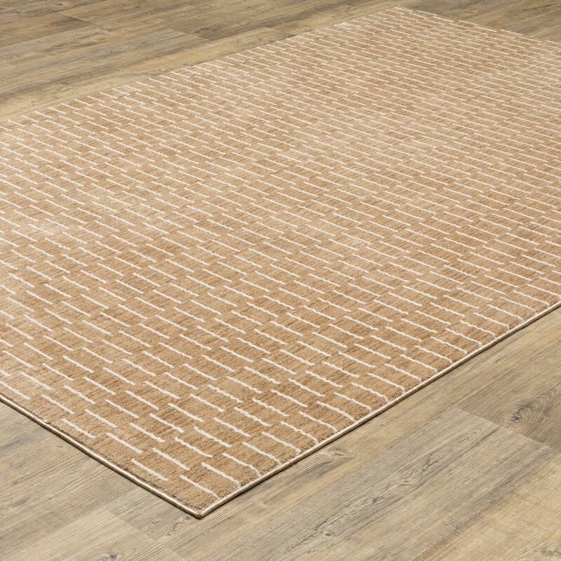 Style Haven Owen Modern Geometric Lines Area Rug