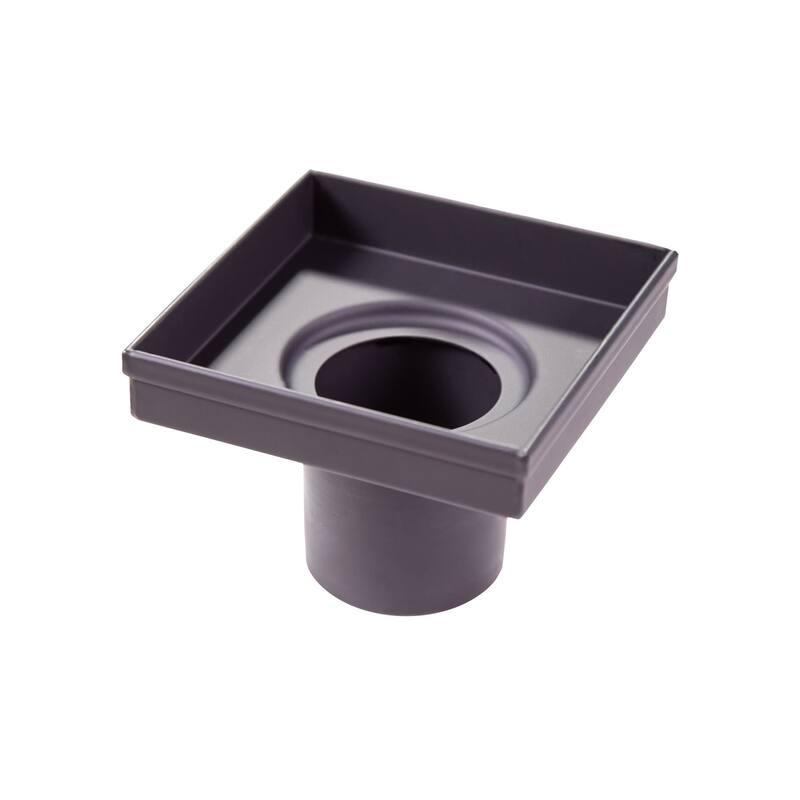 Design House 542852 4" Square Shower Drain