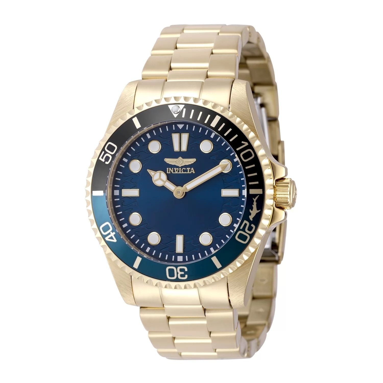 Invicta Men's 49707 Pro Diver Quartz PC20S Blue Dial Watch