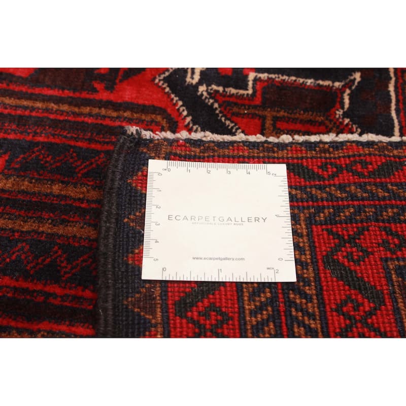 Teimani Red Rug 2'10" x 4'9" - 2'10 x 4'9
