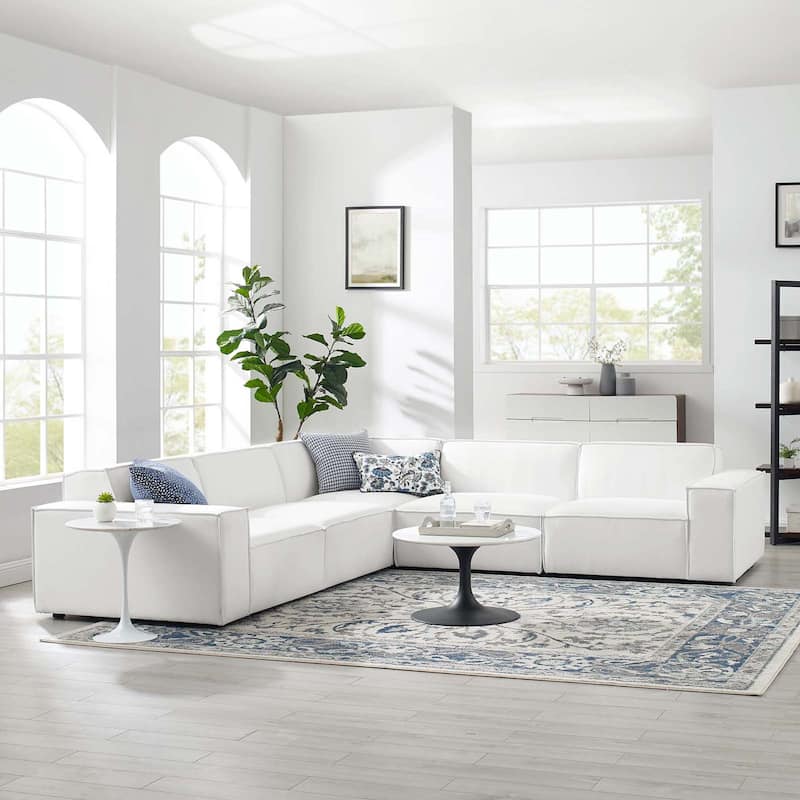 Restore 5-Piece Sectional Sofa - White