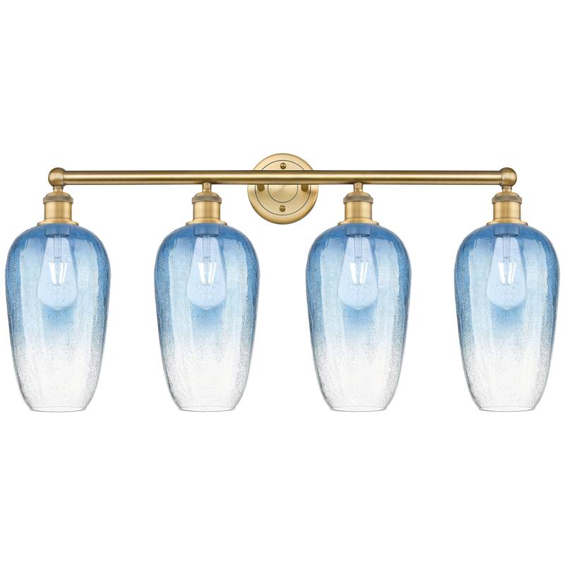 Innovations Lighting Endless Possibilities Edison - Brookhaven Flute - 4 Light 34" Bath Vanity Light