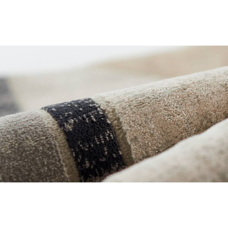 Momeni Edition Polyester Geometric Area Rug