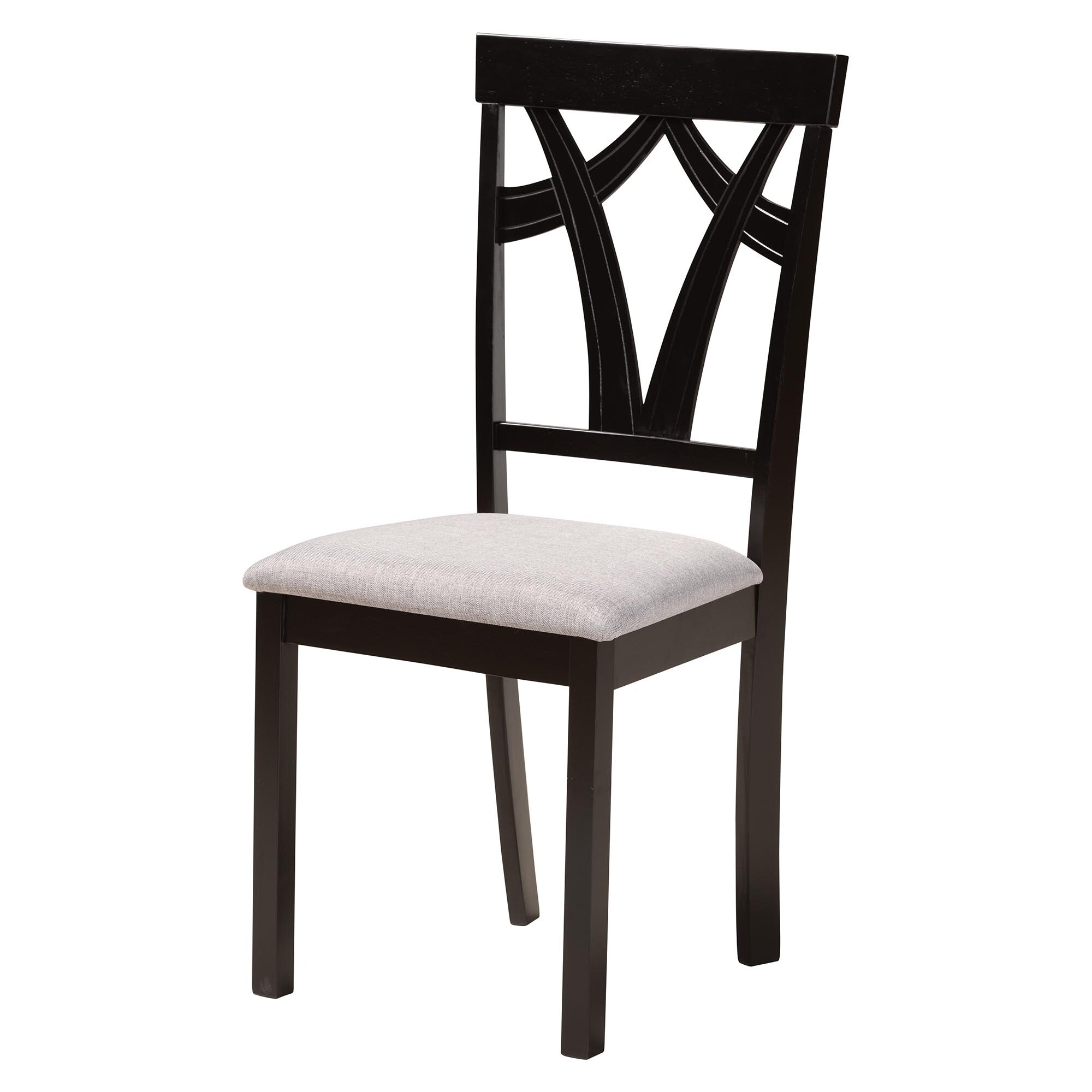 Luise Modern and Contemporary 5-Piece Wood Dining - Picture 7 of 12