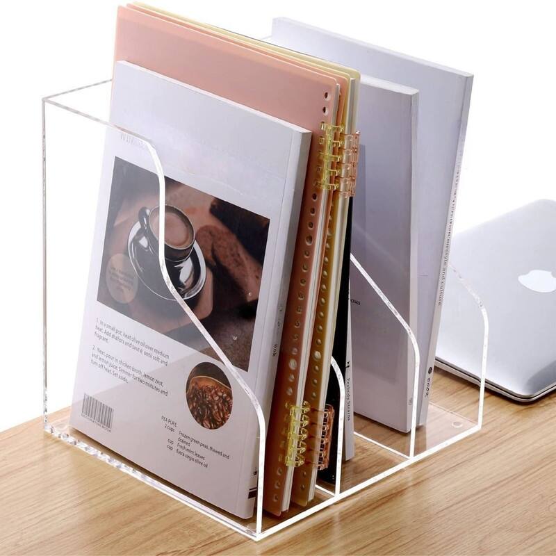 3 Slots Acrylic Magazine Holder Bed Bath & Beyond 39310786