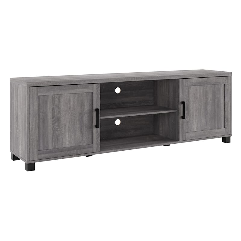 Virlomi TV Stand with Doors, TVs up to 85"