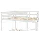 preview thumbnail 10 of 11, Kids and Baby Twin over Twin Low Height Design Floor Bunk Bed