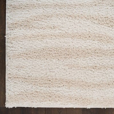 Nourison Modern Shag Indoor only Abstract Area Rug
