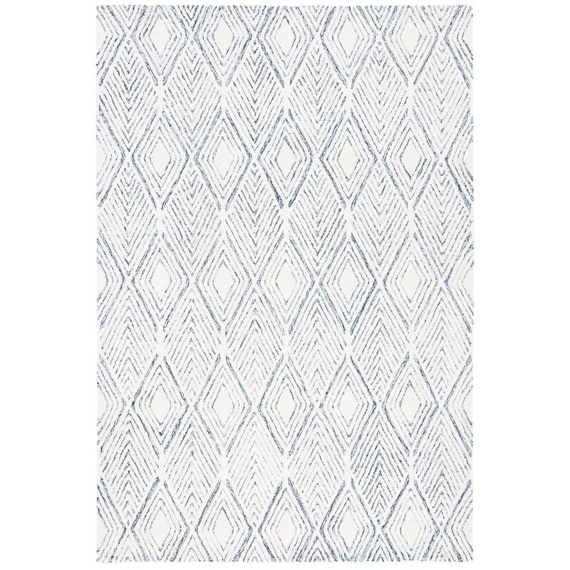 SAFAVIEH Handmade Abstract Mariken Diamond Wool Rug