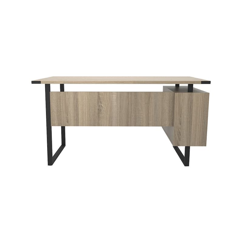 Modern Office Desk, Computer Desk, Workstation with Storage Drawers