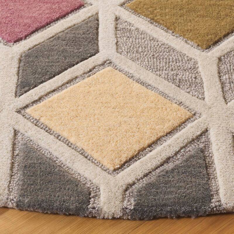 SAFAVIEH Handmade Rodeo Drive Alexys Mid-Century Modern Wool Rug