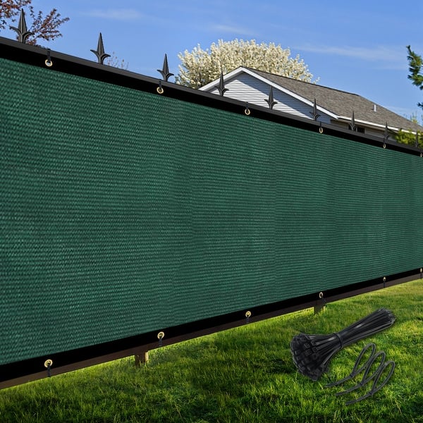 Artpuch Green Fence Privacy Screen Windscreen Shade Fabric Cloth HDPE