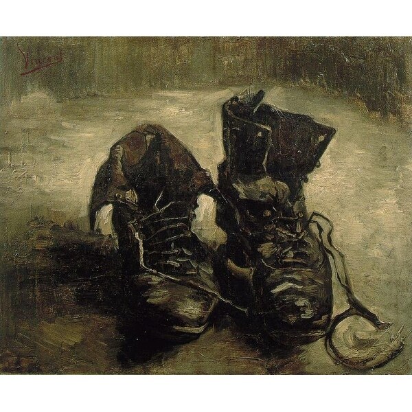 van gogh boots drawing