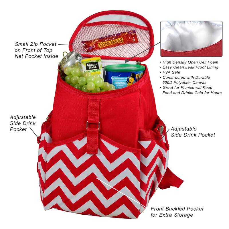Picnic at Ascot - Cooler Backpack Bag