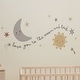 preview thumbnail 3 of 2, Bedtime Originals Little Star Celestial Moon & Stars Wall Decal/Stickers