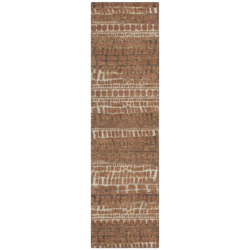 Machine Washable Indoor/ Outdoor Modern Winfield Chantille Rug