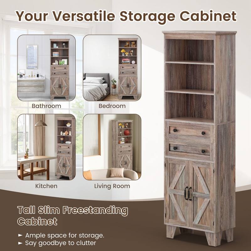 Space-Saving MDF Towel Shelving with Wood Grain Finish and Elegant Handles – Multi-Room Use