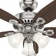 preview thumbnail 6 of 18, Hunter 42" Builder Ceiling Fan with LED Light Kit and Pull Chain