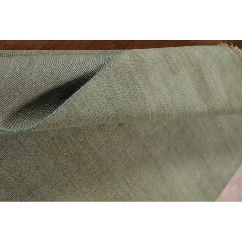 Gabbeh Modern Oriental Rug Hand-Knotted Wool Carpet - 5'0"x 6'5"