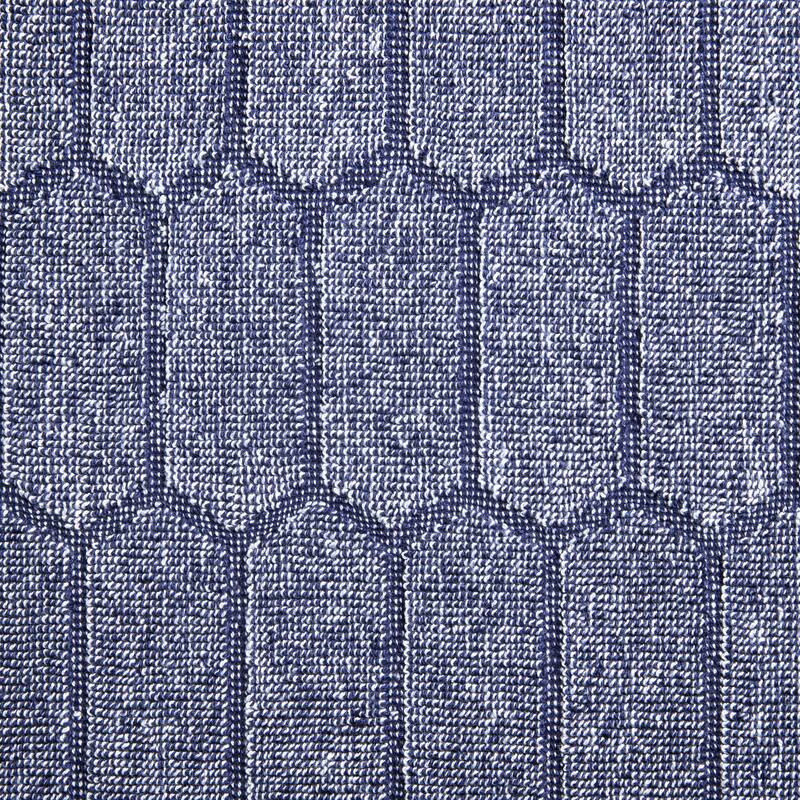 MARTHA STEWART Honeycomb Chambray Textured Kitchen Towel 4-Pack Set