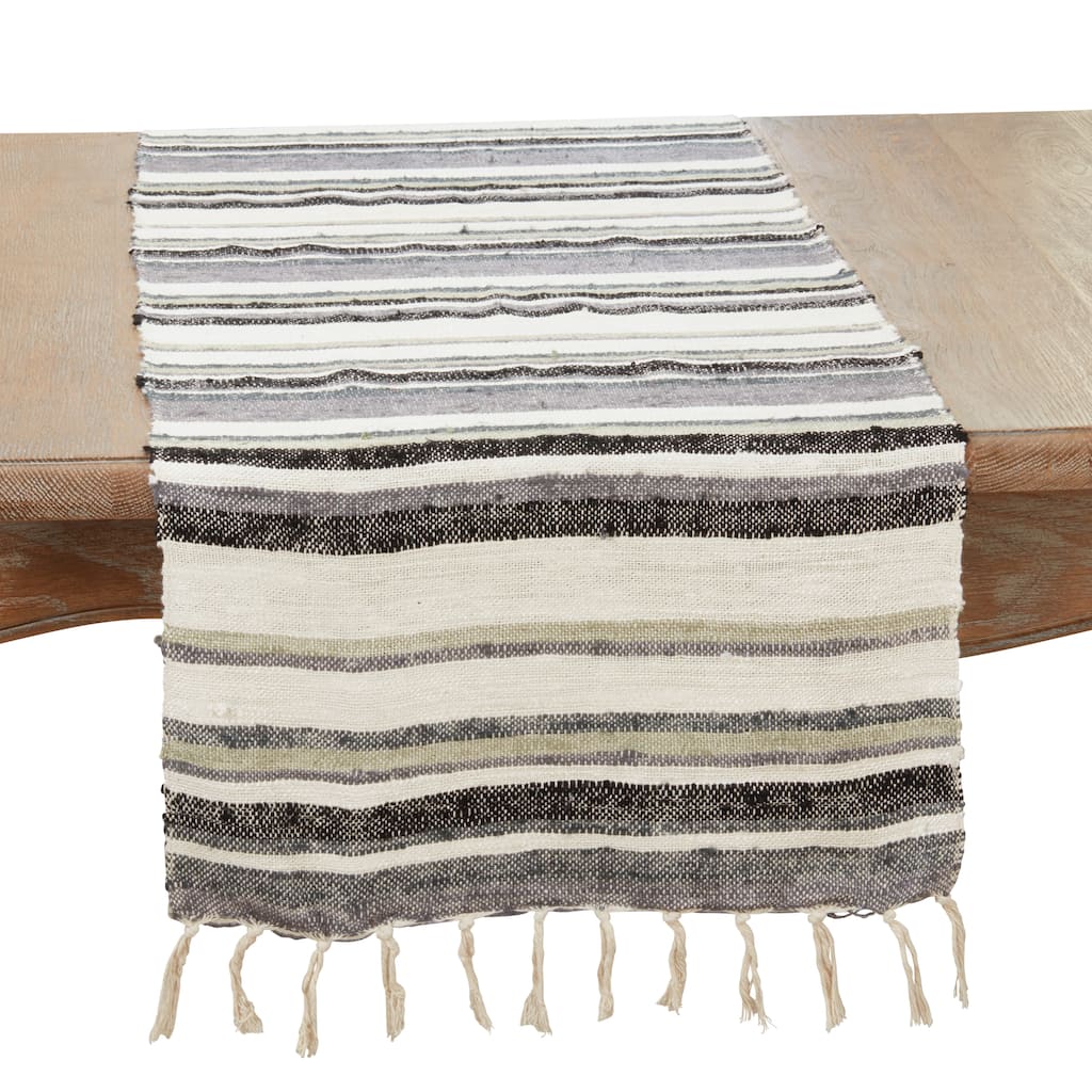 Bohemian Bliss Striped Table Runner - 16"x72"