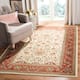 SAFAVIEH Lyndhurst Ambrogina Traditional Area Rug - 5'3" x 7'6" - Ivory/Rust