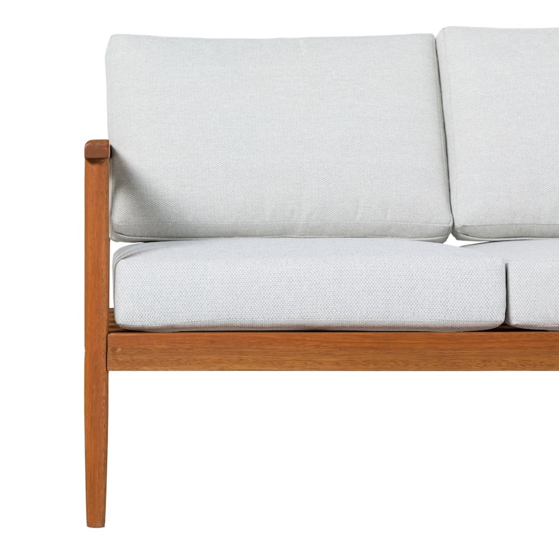Middlebrook Solid Wood Outdoor Spindle Love Seat