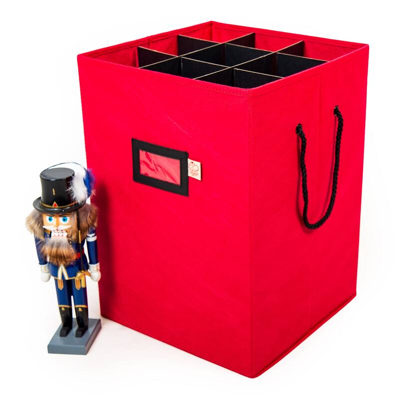17 in. Christmas Nutcracker Collectibles Storage Box