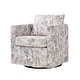 preview thumbnail 27 of 51, HULALA HOME Erkenbald Modern Slipcovered Swivel Chair with Reversible Cushion and Washable Cover