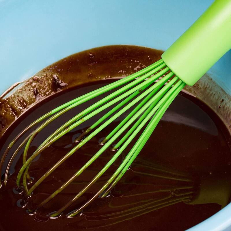 Chef Craft Premium Silicone Wire Cooking Whisk, 10.5 inch