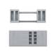 preview thumbnail 14 of 17, NewAge Products Home Bar 9-Piece Cabinet Set
